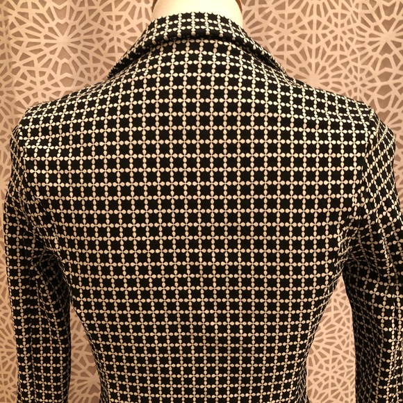 Mosaic & Co Size Small Black & White Jacket Blazer - Picture 7 of 10